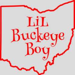 LiL Buckeye Boy Design - US Custom Tees