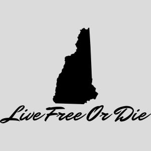 Live Free Or Die New Hampshire Design - US Custom Tees