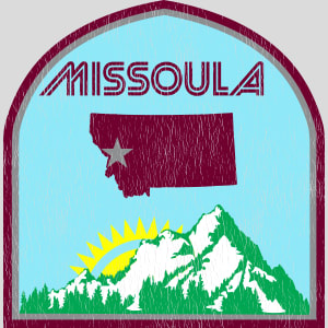 Missoula Montana State Design - US Custom Tees