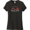 Mount Hood Oregon Cascade Mountains Women's T-Shirt Black - US Custom Tees