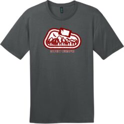 Mount Olympus Rock Climbing T-Shirt Charcoal - US Custom Tees