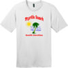 Myrtle Beach Palm Tree Water T-Shirt Bright White - US Custom Tees