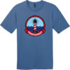 Nantucket Massachusetts Lighthouse Vintage T-Shirt Maritime Blue - US Custom Tees