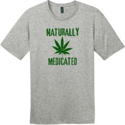 Naturally Medicated T-Shirt Heathered Steel - US Custom Tees