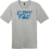 Navy Dad Blue Camo T-Shirt Heathered Steel - US Custom Tees