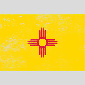 New Mexico Vintage Flag Design - US Custom Tees