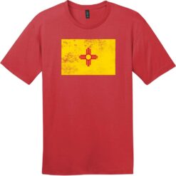 New Mexico Vintage Flag T-Shirt Classic Red - US Custom Tees
