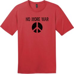 No More War T-Shirt Classic Red - US Custom Tees