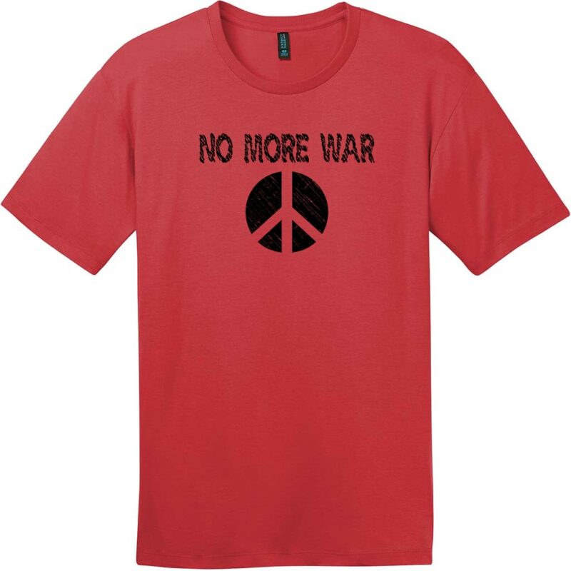 No More War T-Shirt Classic Red - US Custom Tees