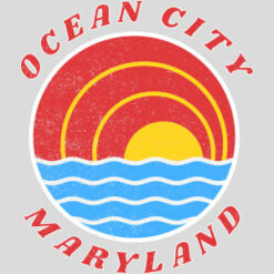 Ocean City Maryland Vintage Design - US Custom Tees
