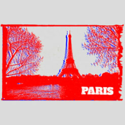 Paris France Eiffel Tower Design - US Custom Tees