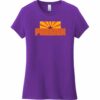 Phoenix Arizona Flag Retro Women's T-Shirt Purple - US Custom Tees