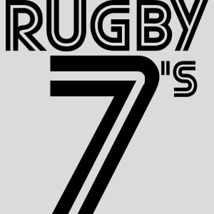 Rugby Sevens Retro Design - US Custom Tees