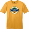 Salt Lake City Utah Mountain T-Shirt Gold - US Custom Tees