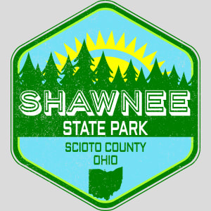 Shawnee State Park Ohio Vintage Design - US Custom Tees