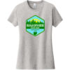 Shawnee State Park Ohio Vintage Women's T-Shirt Light Heather Gray - US Custom Tees