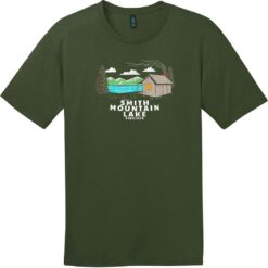 Smith Mountain Lake Vintage T-Shirt Thyme Green - US Custom Tees
