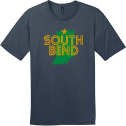 South Bend Indiana T-Shirt New Navy - US Custom Tees