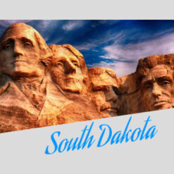 South Dakota Mount Rushmore Design - US Custom Tees