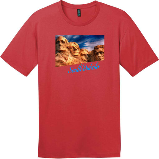 South Dakota Mount Rushmore T-Shirt Classic Red - US Custom Tees