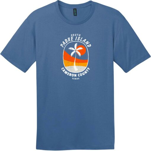 South Padre Island Texas Palm Tree T-Shirt - Texas T-Shirts