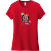 Space Cat Women's T-Shirt Classic Red - US Custom Tees