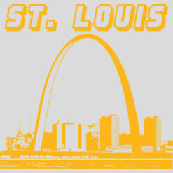 St. Louis Missouri Arch Design - US Custom Tees