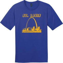 St. Louis Missouri Arch T-Shirt Deep Royal - US Custom Tees