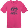 Stay Wild And Free Outdoors T-Shirt Dark Fuchsia - US Custom Tees