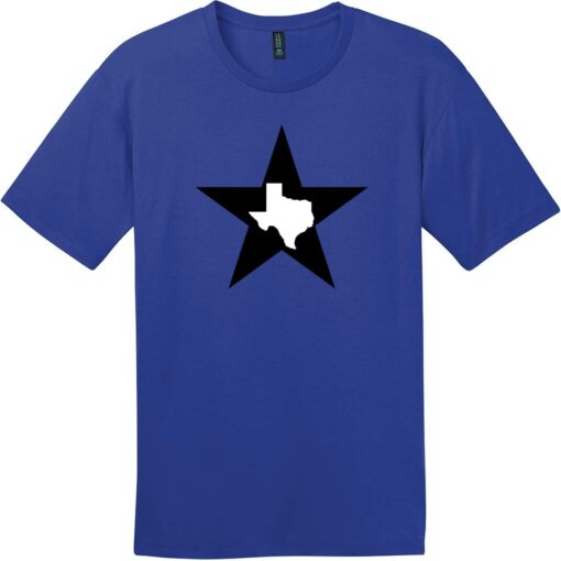 Texas Lone Star State T-Shirt Deep Royal - US Custom Tees