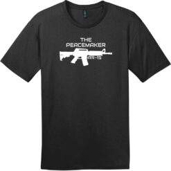 The Peacemaker AR-15 Gun T-Shirt Jet Black - US Custom Tees