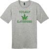 Totally Satisfried Weed T-Shirt Heathered Steel - US Custom Tees