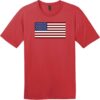 United States of America Flag T-Shirt Classic Red - US Custom Tees