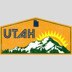 Utah Mountains Sunshine Design - US Custom Tees