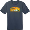 Utah Mountains Sunshine T-Shirt New Navy - US Custom Tees