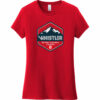 Whistler British Columbia Canada Women's T-Shirt Classic Red - US Custom Tees