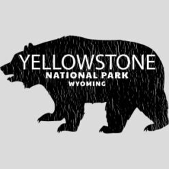 Yellowstone National Park Wyoming Bear Design - US Custom Tees