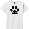 Adopt Pet Paw Youth T-Shirt White - US Custom Tees