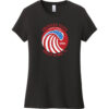 American Beach Amelia Island Vintage Women's T-Shirt Black - US Custom Tees