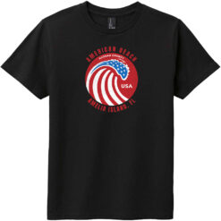 American Beach Amelia Island Vintage Youth T-Shirt Black - US Custom Tees
