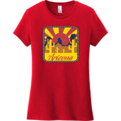 Arizona Desert Sun Women's T-Shirt Classic Red - US Custom Tees