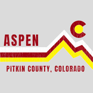 Aspen Pitkin County Colorado Design - US Custom Tees