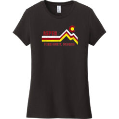 Aspen Pitkin County Colorado Women's T-Shirt Black - US Custom Tees