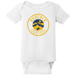 Babcock State Park West Virginia Baby One Piece White - US Custom Tees