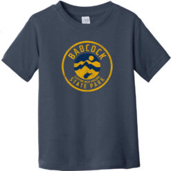 Babcock State Park West Virginia Toddler T-Shirt Navy Blue - US Custom Tees