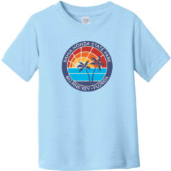 Bahia Honda State Park Toddler T-Shirt Light Blue - US Custom Tees