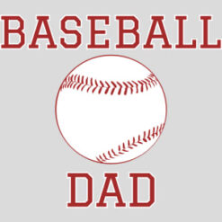 Baseball Dad Design - US Custom Tees