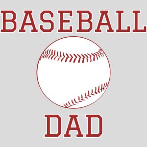 Baseball Dad Design - US Custom Tees