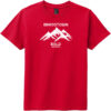 Brasstown Bald Georgia Youth T-Shirt Classic Red - US Custom Tees