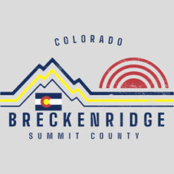 Breckenridge Mountain Summit County Design - US Custom Tees